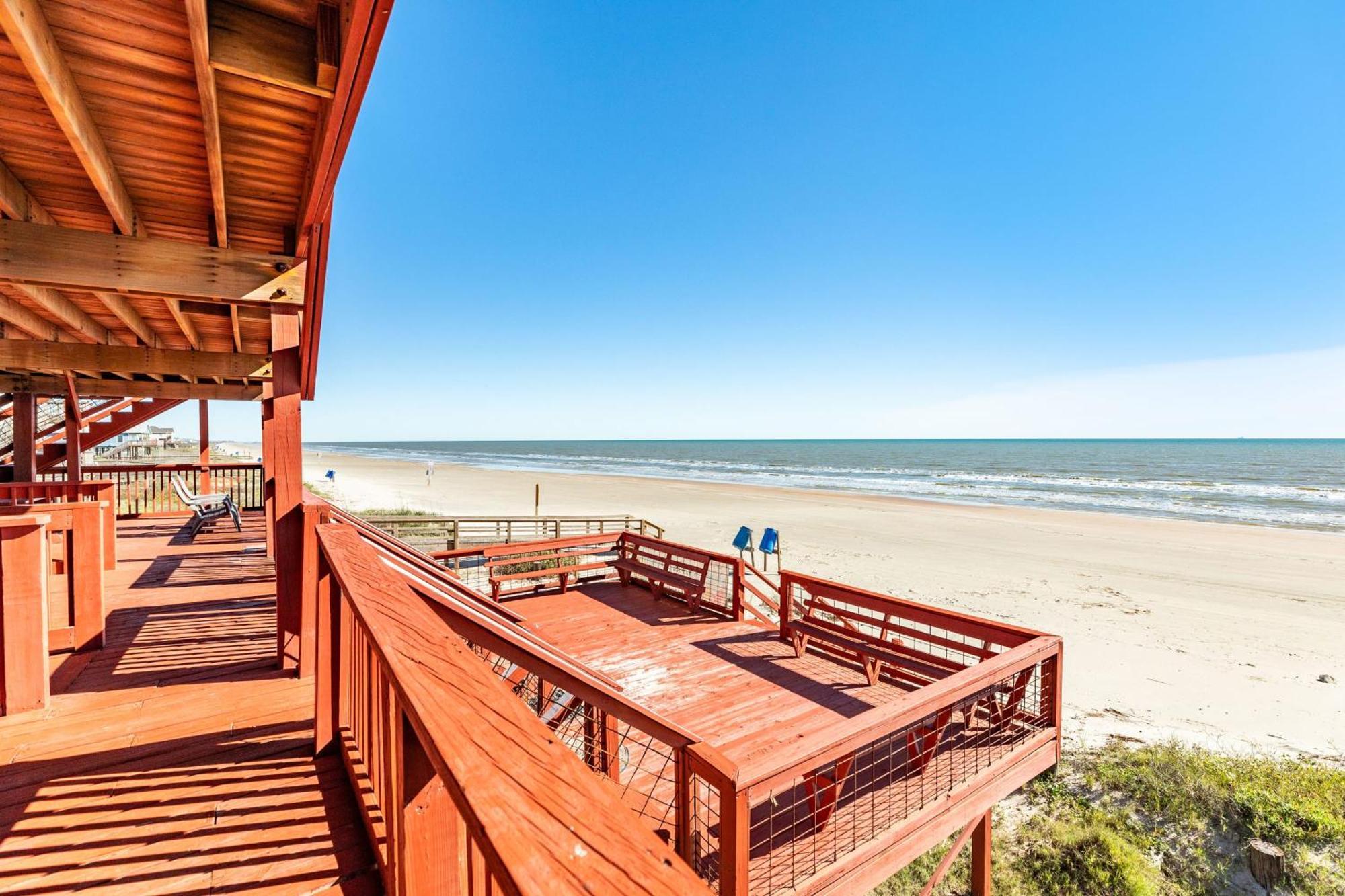 瑟夫赛德海滩Unobstructed Oceanfront Sand Dollar Unit 7 Beach Pad!别墅 外观 照片